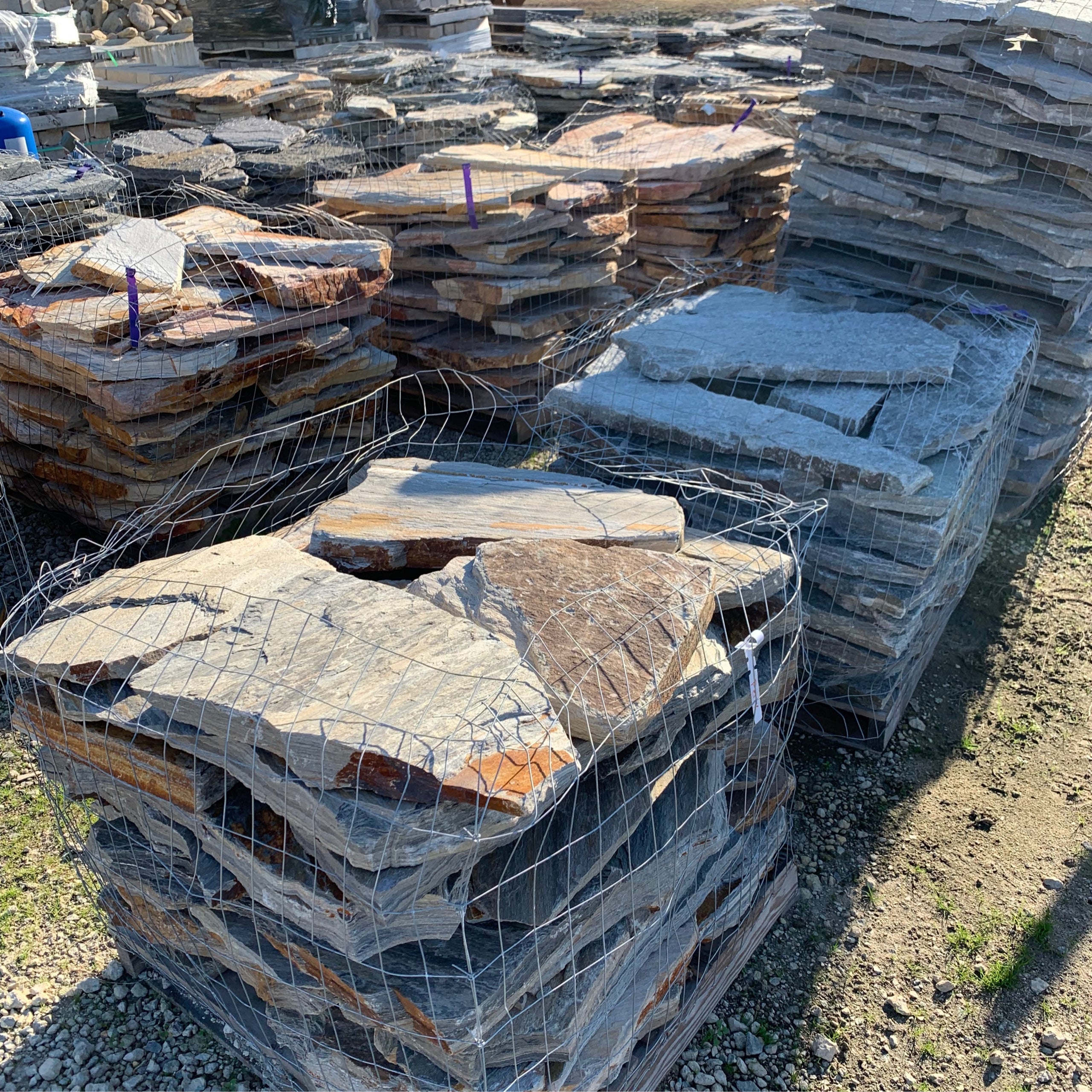 Square Pallet Irregular Flagstones Onsite Landscape Supply